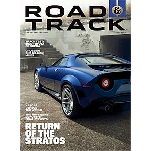 Road & Track, 4 yrs for $12