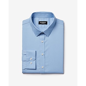 Express Final Sale: Mens Extra Slim Wrinkle-Resistant Performance Dress Shirt $15 & More + Free S/H $50+