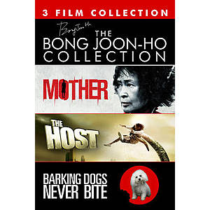 Bong Joon-Ho Collection (Mother + The Host + Barking Dogs Never Bite) HD Digital Bundle for $7.99