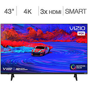 YMMV Costco BM Clearance Vizio 43 inch 4K Quantum LED TV $329.97
