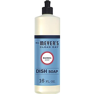 16-Ounce Mrs. Meyer's Clean Day Dish Soap (Bluebell) $2.29 AC + Free Prime Shipping