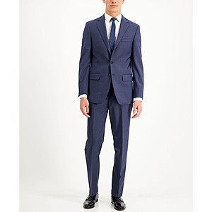 2-Pc Calvin Klein Men's Slim Fit Wool Blend Suit (various colors) $84 + Free S/H or Free Store Pickup at Macy's