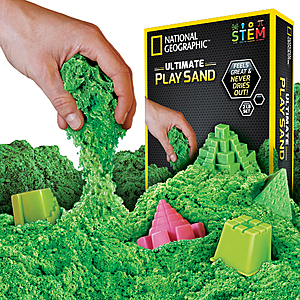 National Geographic Play Sand w/ Molds (Various) from $4.45 & More