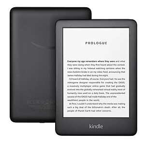 Amazon Kindle Devices: 6.8" 8GB Paperwhite $95, 8GB e-Reader $45 + Free Shipping