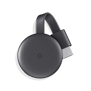 Google Chromecast Streaming Media Player (3rd Gen) from $17 + Free Store Pickup