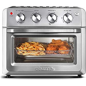 19.8L Gourmia GTF7580 7-in-1 Toaster 1550 Watt Oven Air Fryer Combo (Silver) $72 + Free Shipping