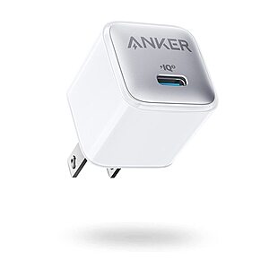 Anker Nano Pro 20W USB C Compact Fast Wall Charger $13.50