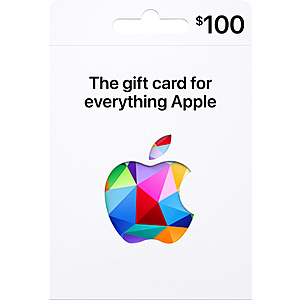 $100 Apple Gift Card + $15 Best Buy eGift Card $100