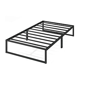 14" ZINUS Lorelai Metal Platform Bed Frame with Steel Slat Support (Twin) $39.99 + Free Shipping