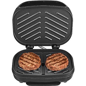 Bella Electric 2 Burger Grill and Panini Maker (Black) $7.99 + Free Shipping or Pickup