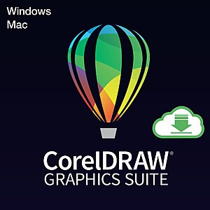 Prime Members: CorelDRAW Graphics Suite 2023 (PC/Mac Download) FREE at checkout