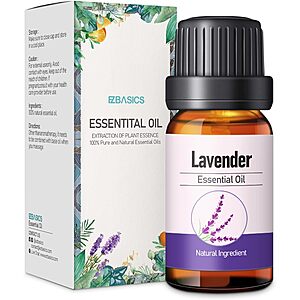 Prime Members: EZBASICS 10ml Essential Oil (Lavender/Peppermint/Tea Tree) $2 + Free Shipping