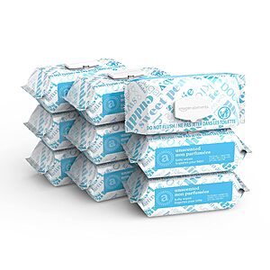 810 Count of Amazon Elements Unscented Baby Wipes For $15.04 - $17.20 + Free Shipping ($12.90 - $15.04 when you buy 3)