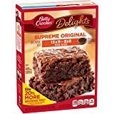 8-Pack 22.25oz Betty Crocker Delights, Supreme Original Brownie Mix $9.05 w/ S&S + Free S&H