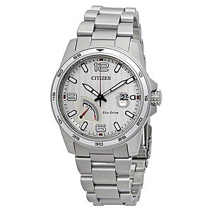 Citizen Watches: Men's PRT Eco-Drive w/ Stainless Steel Bracelet  $130 & More + Free S&H on $100+