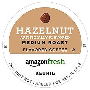 Select Amazon Accts: AmazonFresh Coffee K-Cups: 80-Ct Hazelnut $14.55 & More w/ S&S + F/H