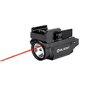 Olight Baldr RL Mini Compact Rail Mount Tactical Flashlight w/ Red Laser (Black) $88 + Free Shipping