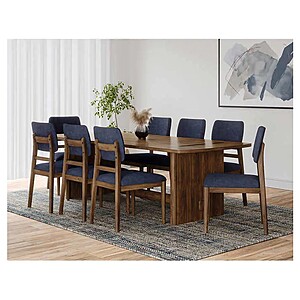 Costco Members: 9-Piece Pike & Main Isabel Dining Table Set $500 + Free Delivery & Setup