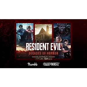 Humble Bundle Resident Evil Decades of Horror- Bundle Starting at $1 - Steam PCDD