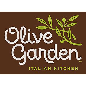 Olive Garden BOGO Select Entrees $12.99