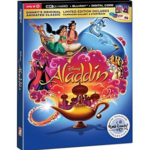 Aladdin Signature Collection (Target Exclusive) (4K/UHD)  (1992) - $10.48 - B&M YMMV