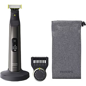 Philips Norelco OneBlade Pro Hybrid Rechargeable Hair Trimmer and Shaver - Chrome $49.99