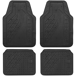 Genuine Dickies 80030DCWDI Automotive Floor Mats Trim to Fit All-Weather Rubber, Black, 4 Pieces $12.52 at Walmart