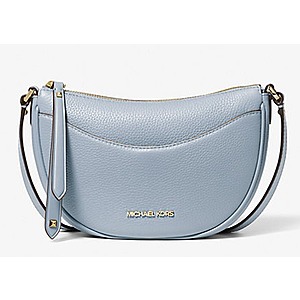 MICHAEL KORS Dover Small Leather Crossbody Bag and other bags after 15% off promo code + free shipping $67.15