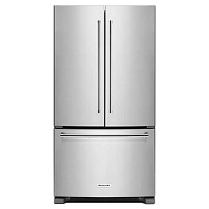 KitchenAid 20 cu. ft. French Door Refrigerator in Stainless Steel, Counter Depth - $999 at Home Depot