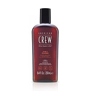 American Crew Shampoo, Conditioner & Body Wash for Men, 3-in-1, 8.4 Fl Oz : Beauty & Personal Care $6.88 at Trusted Brands Online Store via Amazon