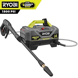 RYOBI 1800 PSI 1.2 GPM Electric Pressure Washer $49.99 + Free Shipping with code JANFREESHIP (FACTORY RECONDITIONED)