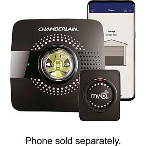 Chamberlain MyQ Smart Hub WiFi Garage Door Opener w/ Smartphone Control $20 at Best Buy