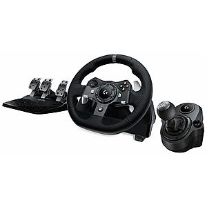 Logitech G920 Xbox One + PC Driving Force Racing Wheel + Logitech G Driving Force Shifter Bundle - $244.95 AC + Free Shipping