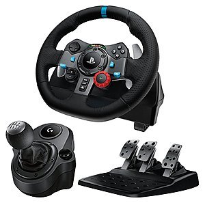 Logitech G29 Driving Force Racing Wheel + Shifter Bundle (PS4 / PC) $220 + Free Shipping