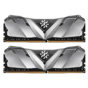 XPG GAMMIX D30 Desktop Memory Series: 16GB (2x8GB) DDR4 3600MHz CL18 Black for $73 AC + FS