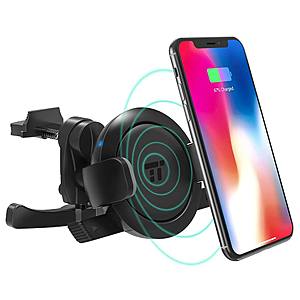 TaoTronics Vent Phone Holder with 5W Wireless Charging for Car $8.99 + FSSS