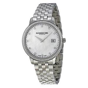 Raymond Weil Toccata Mother of Pearl Dial Diamond Ladies Watch $475 + Free Shipping