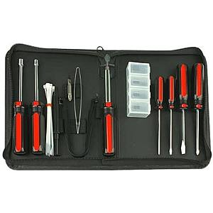 15-Piece Rosewill Tool Kit RTK-015 Computer Tool Kit + 10oz Rosewill Compressed Gas Duster + Rosewill Anti Static Wrist Strap Band for $12.49 + FSSS