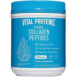 Vital Proteins: 20oz Collagen Peptides Powder + 20-Packs Marine Collagen for $25.68 AC w/ S&S + FS