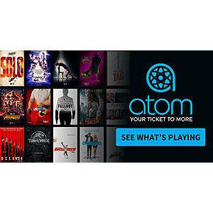 Atom Movie Ticket: Free Movie Ticket when you spend $1 at McDonalds (Select Locations in Kansas City/St Joseph area)