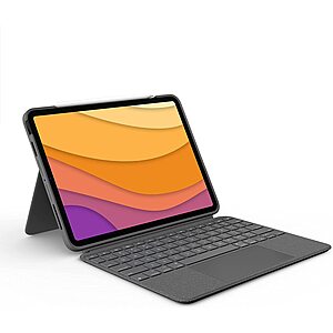 Logitech Combo Touch Detachable Backlit Keyboard Case: iPad Air (4th/5th Gen) $154 & More + Free S/H