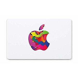 $100 Apple Gift Card (Email Delivery) + $10 Amazon Promotional Credit