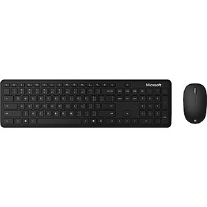 Microsoft Bluetooth Keyboard & Mouse Bundle (Black) $36.95 + Free Shipping