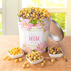 Popcornopolis 3.5 Gallon Mother’s Day Popcorn Tin: Caramel, Cheddar, and Zebra $49.99 + Free Shipping Costco