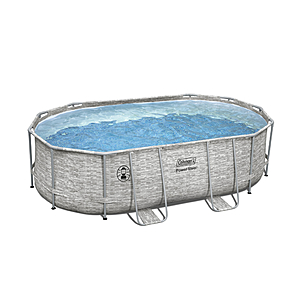 Coleman Power Stee Frame Above Ground Pool 16’ x 10’ x 48’ YMMV CLEARANCE $89 - $89