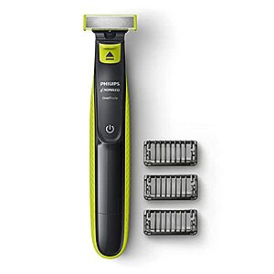 Philips Norelco OneBlade Hybrid Electric Trimmer and Shaver $24 + Free Shipping w/ Prime or on Orders $25+