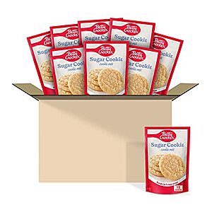 9-Pack 6.25-Oz Betty Crocker Sugar Snack Size Cookie Mix $6.59 ($0.73 each) + F/S w/ Prime or on Orders $25+