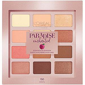 0.25-Oz L'Oreal Paris Paradise Enchanted Scented Eyeshadow Palette (12 Shades) $4.62 w/ S&S + Free Shipping w/ Prime or on $25+