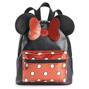 Disney Mini Backpacks (Princess Floral, Minnie Mouse Polka Dot, The Little Mermaid Aerial) $25 & More + Free Store Pickup at Kohl's or F/S on Orders $49+