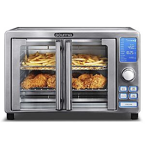 1700-W Gourmia French Door Air Fryer Oven w/ 14 Cooking Presets + $15 Kohl's Cash $93.50 + Free Shipping